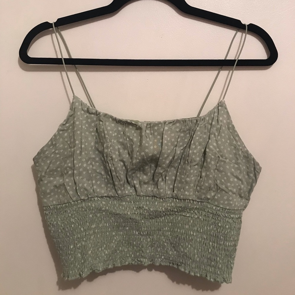LA Hearts Smocked Bodice Cami Top